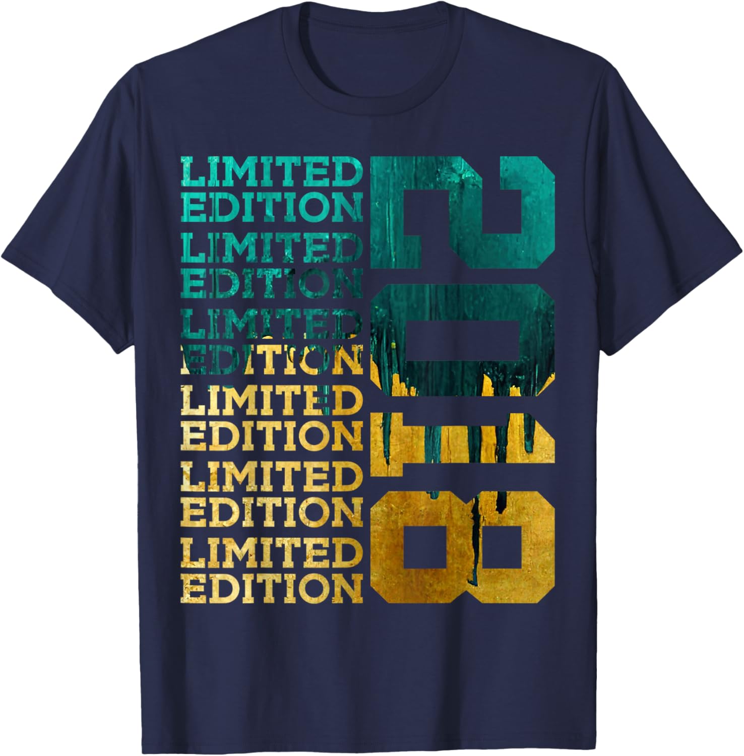 8 Years Limited Edition 2018 8TH Birthday T-Shirt - T-Shirt | Navy