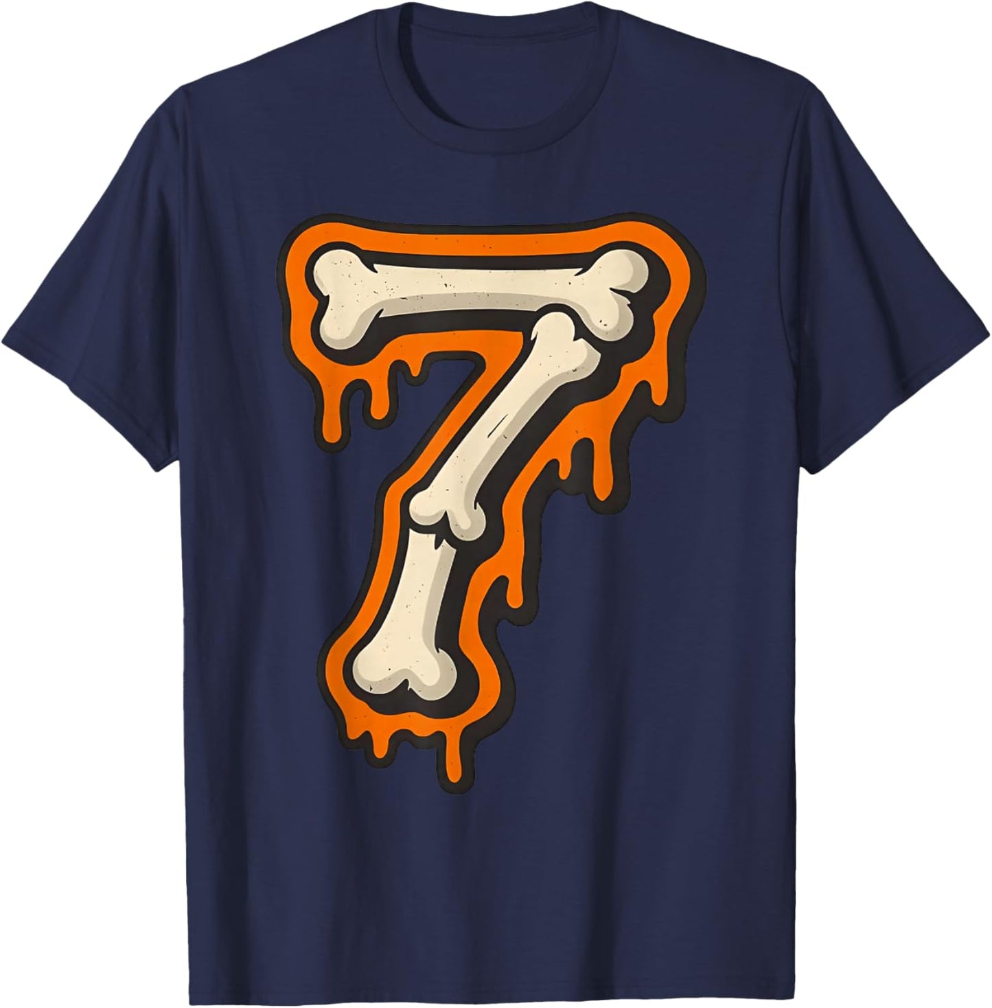 Couple Halloween Costume Duo Halloween Costume 6 7 Rizz T-Shirt - T-Shirt | Navy