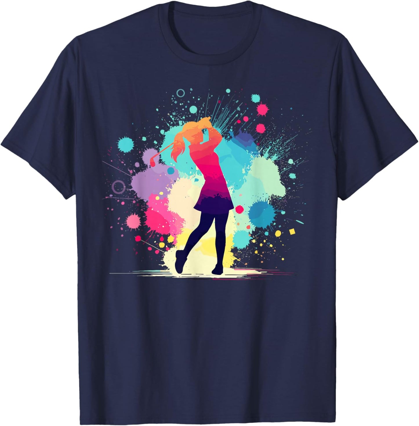 Golf, for Girls & Women | Golf Graphic, Golf T-Shirt - T-Shirt | Navy