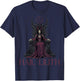 Hail Lilith Demon Queen Pagan Dark Goth Goddess Female T-Shirt - T-Shirt | Navy