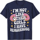 I'm Not Like Other Girls I Have Hemorrhoids Embarrassing T-Shirt - T-Shirt | Navy