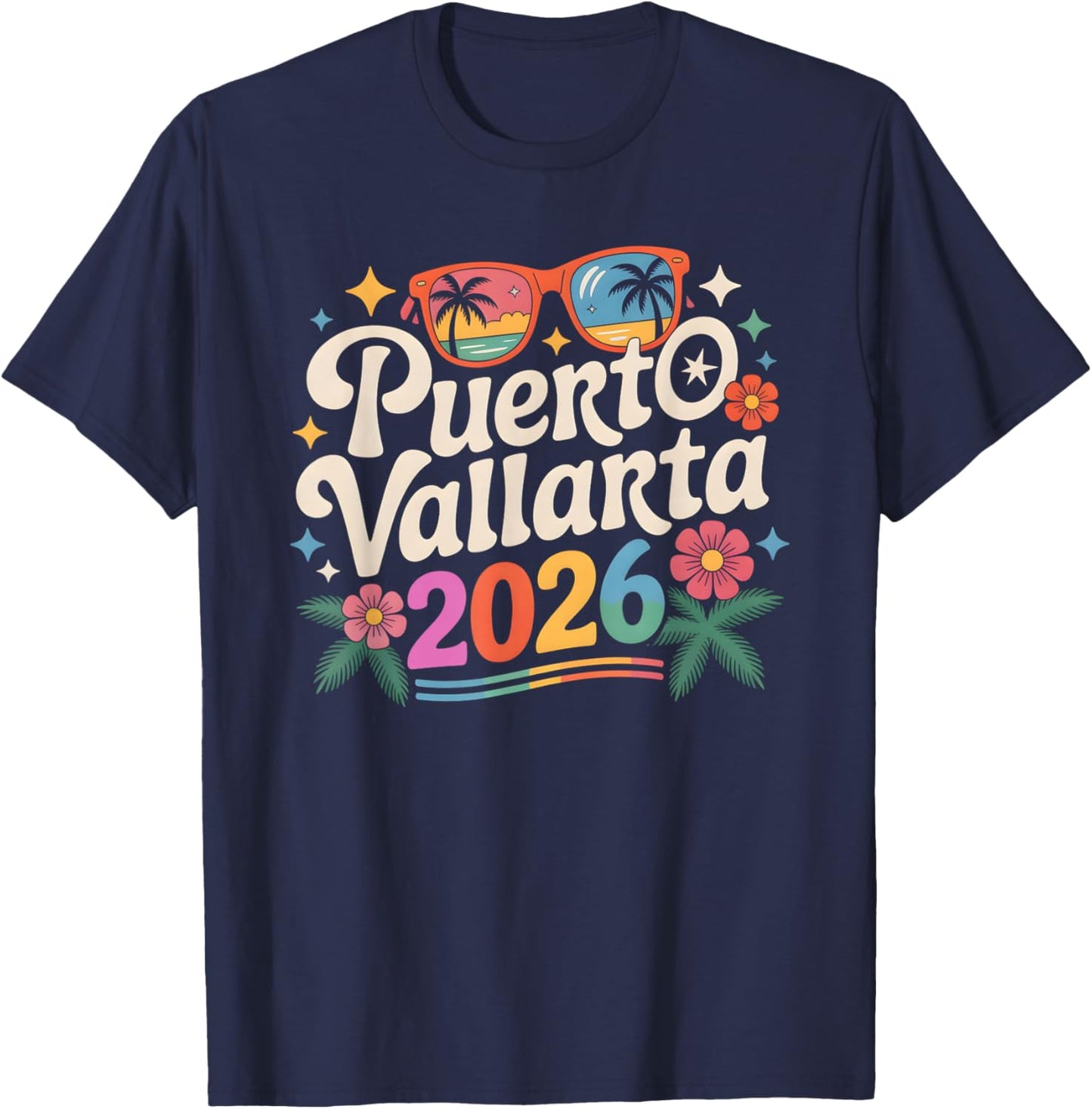Kids Puerto Vallarta 2026 Vacay Spring Break Vacation T-Shirt - T-Shirt | Navy