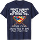 I Dont Always Scratch But When I Do Funny Billiards T-Shirt - T-Shirt | Navy