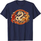 Lunar Zodiac Dragon Tiger Horse Harmony Chinese New Year T-Shirt - T-Shirt | Navy