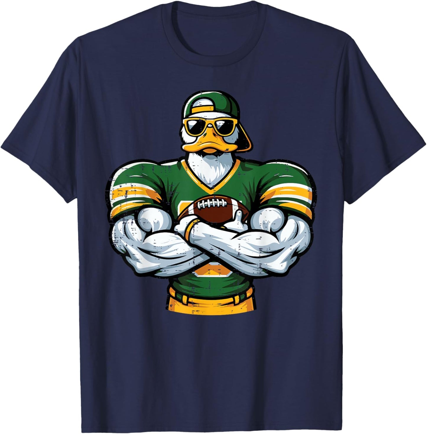 Duck Sunglasses Men Women Boys Girls Kids Youth Teen T-Shirt - T-Shirt | Navy