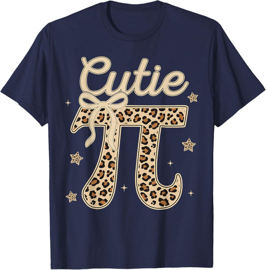 Cutie Pi Day Women Kids Men Toddler Math Teacher Student T-Shirt - T-Shirt | Navy
