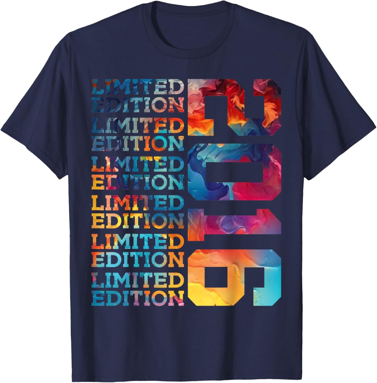 10 Years Limited Edition 2016 10TH Birthday T-Shirt - T-Shirt | Navy