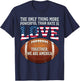 The Only Thing More Powerful Than Hate is Love T-Shirt - T-Shirt | Navy