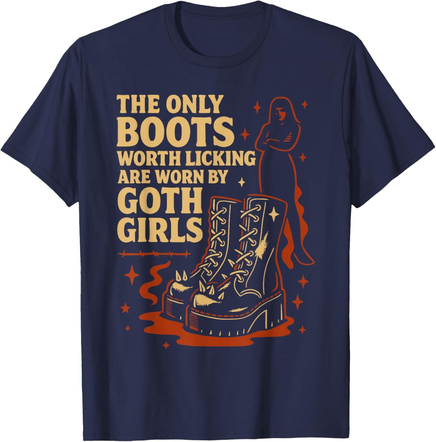 Funny Design T-Shirt - T-Shirt | Navy