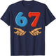 67 Six Seven T-Shirt - T-Shirt | Navy