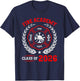 Fire Academy Class of 2026 Graduation Future Firefighter T-Shirt - T-Shirt | Navy