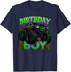 Birthday Boy Monster Truck Funny Family Matching T-Shirt - T-Shirt | Navy