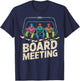 Snowboard Board Meeting Ski Lift Skier Winter Sports T-Shirt - T-Shirt | Navy