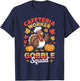 Thanksgiving Cafeteria Worker Gobble Squad Turkey Fun T-Shirt - T-Shirt | Navy