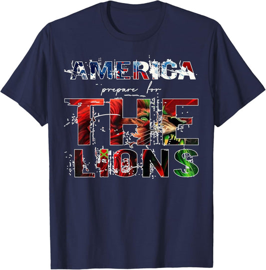 America Prepare for Morocco in The Word Cup 2026 T-Shirt - T-Shirt | Navy