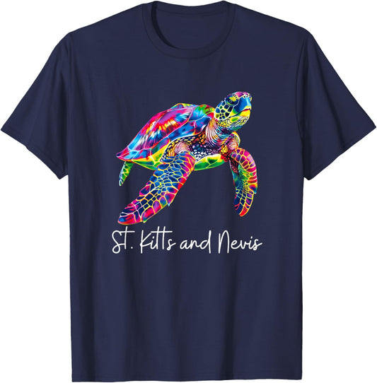 St. Kitts and Nevis T-Shirt - T-Shirt | Navy