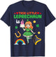 This Little Leprechaun is 6th Birthday St Patrick's Day Girl T-Shirt - T-Shirt | Navy