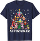 Nutcracker Squad Holiday Christmas Family Matching Pajamas T-Shirt - T-Shirt | Navy