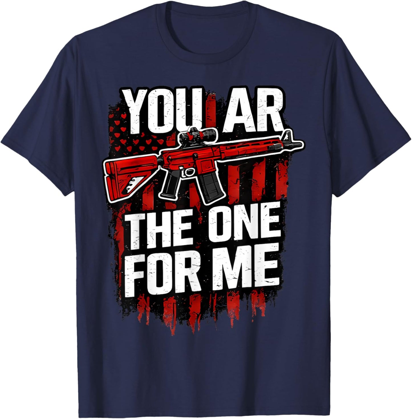 You AR The One for Me T-Shirt - T-Shirt | Navy
