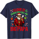 Christmas I Love It When You Call Me Big Papa Santa Pajamas T-Shirt - T-Shirt | Navy