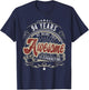 94 Years Being Awesome is Exhausting, 94th Birthday Funny T-Shirt - T-Shirt | Navy