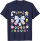 Cute Pre-K Graduation 2026 Prek Grad Coquette Bow Pencil T-Shirt - T-Shirt | Navy