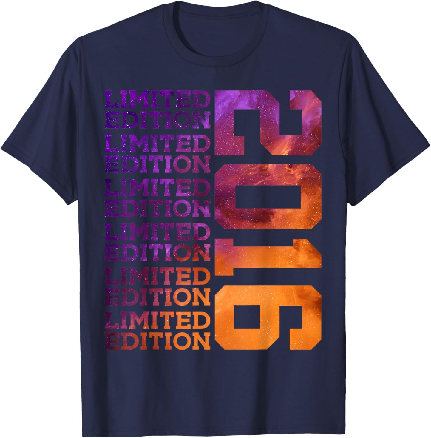 10 Years Limited Edition 2016 10TH Birthday T-Shirt - T-Shirt | Navy