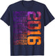10 Years Limited Edition 2016 10TH Birthday T-Shirt - T-Shirt | Navy