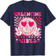 Valentines Vibes Valentines Day for Teens Boys Girls Kids T-Shirt - T-Shirt | Navy