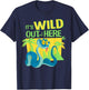 Disney Zootopia 2 Gary De'Snake It's Wild Out Here Funny T-Shirt - T-Shirt | Navy