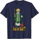 St Patrick Snake Gon Git Funny Saint Paddys Women Men Kids T-Shirt - T-Shirt | Navy