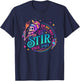 On My Way to Stir The Pot Skeleton Fun T-Shirt - T-Shirt | Navy