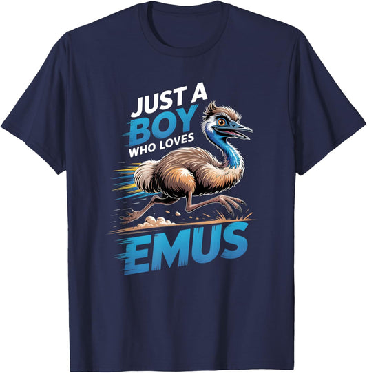 Boys Emu T-Shirt - T-Shirt | Navy