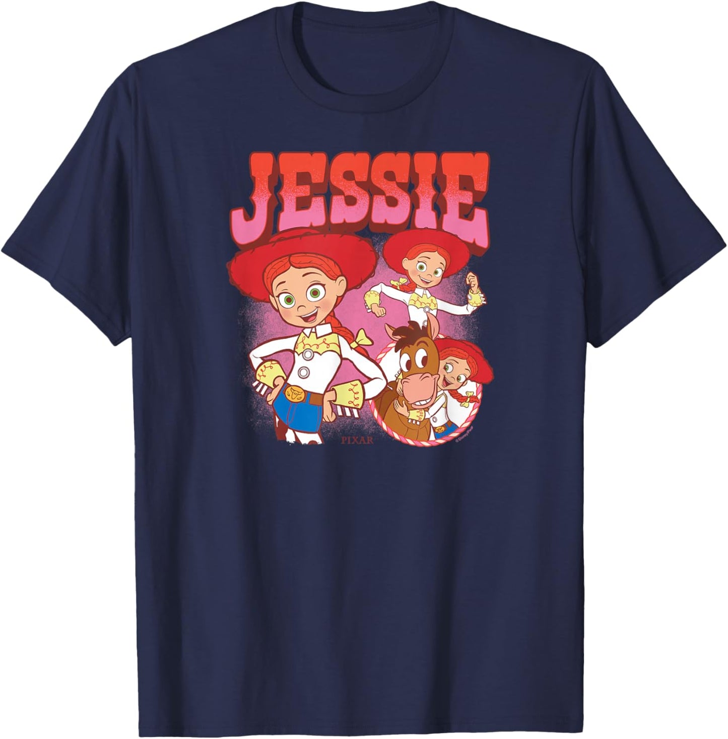 Toy Story - Jessie Poses T-Shirt - T-Shirt | Navy