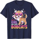 Girls Bobcat T-Shirt - T-Shirt | Navy