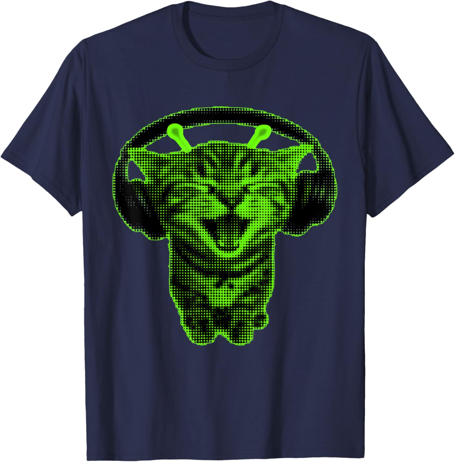 Vintage Space Kitty T-Shirt - T-Shirt | Navy