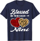 Blessed to Be Called Nini Mother's Day T-Shirt - T-Shirt | Navy
