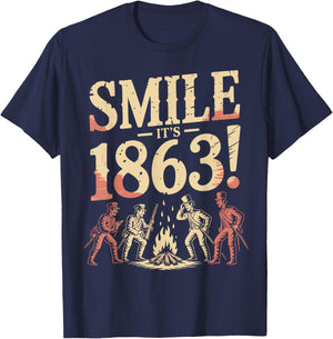 Civil War Reenactor Funny Reenactment T-Shirt - T-Shirt | Navy