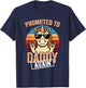 Promoted to Daddy Again 2026 2027 T-Shirt - T-Shirt | Navy