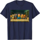 Cat Lovers - The Last Supper Funny T-Shirt - T-Shirt | Navy