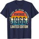 Vintage 1966 60th Birthday Gift Men Women 60 Years Old T-Shirt - T-Shirt | Navy