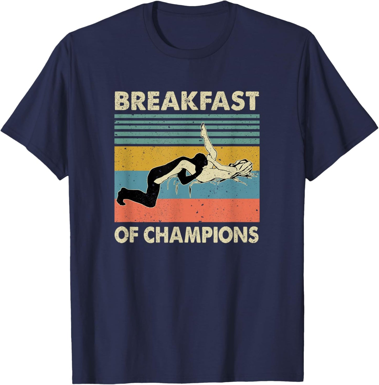 Breakfast of Champions T-Shirt - T-Shirt | Navy