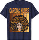 Cardiac Nurse Powerful Black History Month Black Pride T-Shirt - T-Shirt | Navy