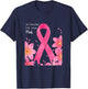 in October We Wear Pink T-Shirt - T-Shirt | Navy
