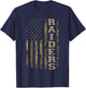 Raiders USA Flag Camo Women Girl Boy T-Shirt - T-Shirt | Navy