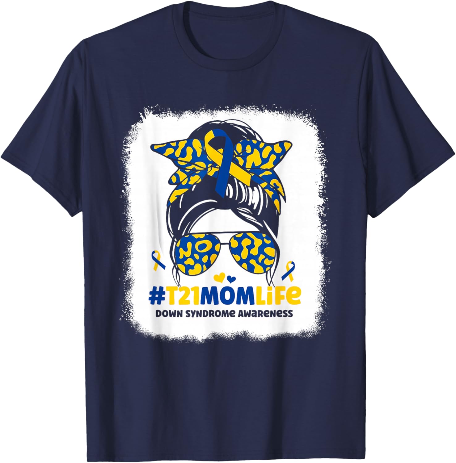 Down Syndrome Awareness T-Shirt - T-Shirt | Navy