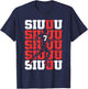 Siuuuu Funny Soccer Player Fan Kid's Boy Boys Soccer Lovers T-Shirt - T-Shirt | Navy