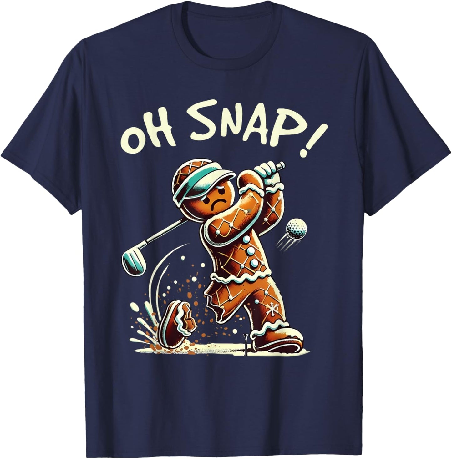 67 Golfer Golf Meme Funny Xmas T-Shirt - T-Shirt | Navy