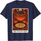 The Deviled Eggs Tarot Card T-Shirt - T-Shirt | Navy
