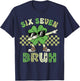 Six Seven 67 Meme Cool St Patricks Day Teens Boys Girls Kids T-Shirt - T-Shirt | Navy